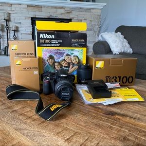 Nikon D3100 Double Lens Zoom Kit